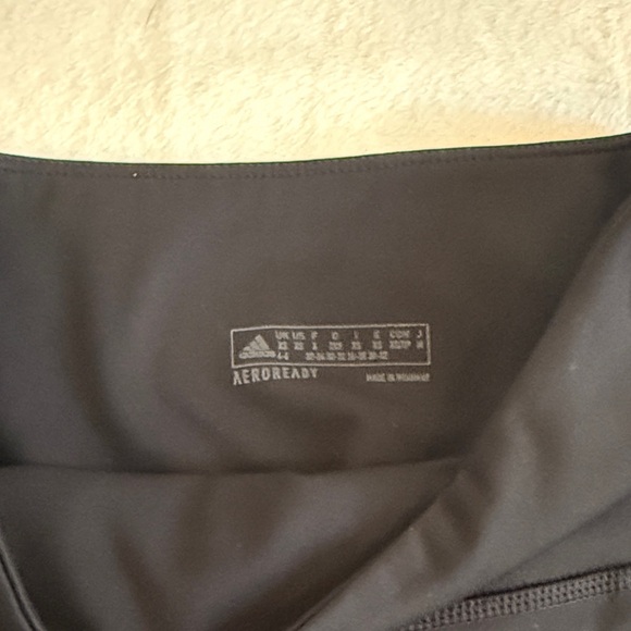 Adidas Women's Athletic Black Shorts - Picture 2 of 4
